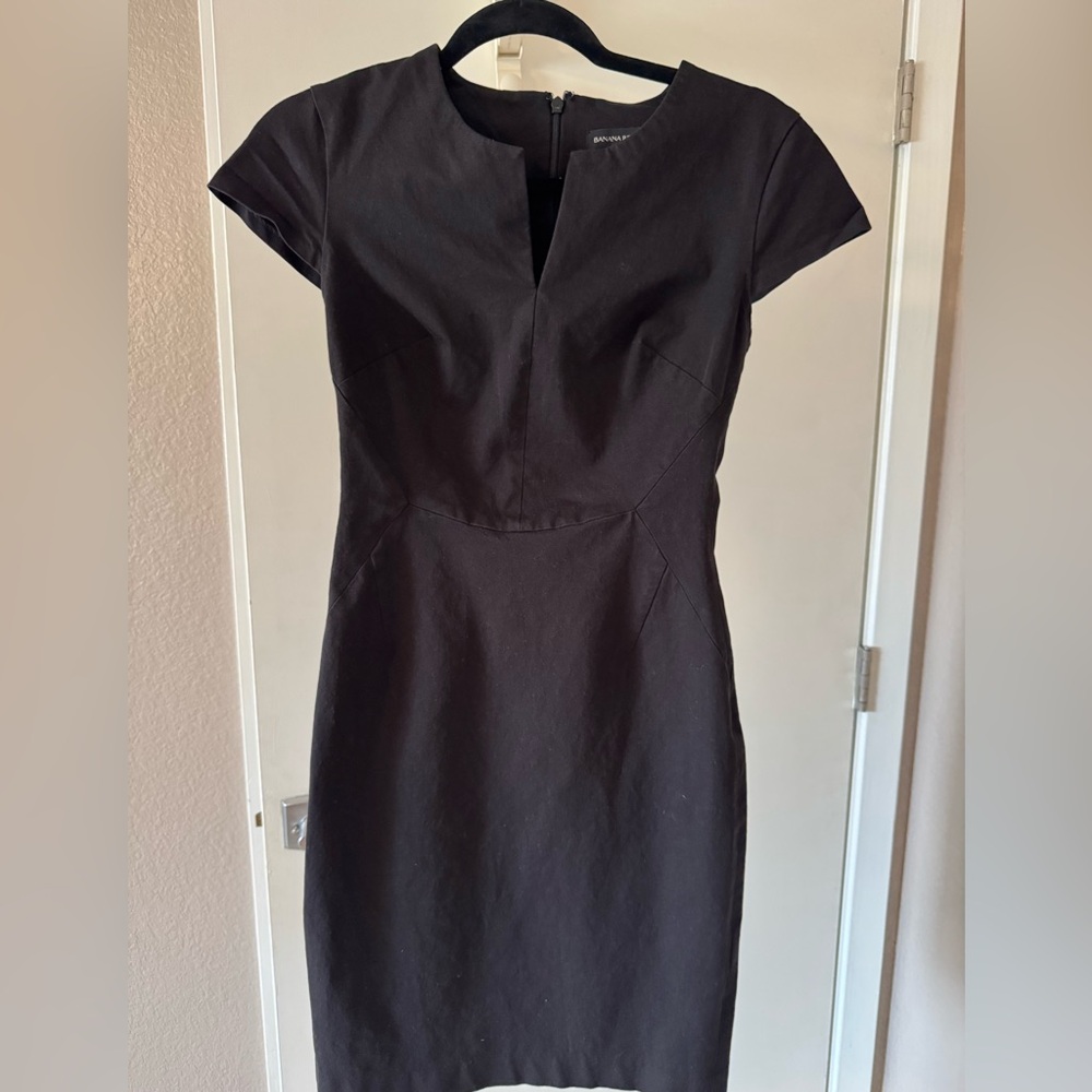 Banana Republic Black Mini Dress